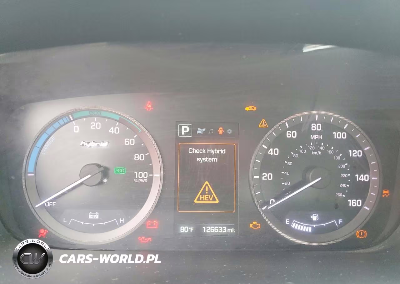 2016 Hyundai Sonata Hybrid Se VIN:KMHE24L18GA041004 - 9