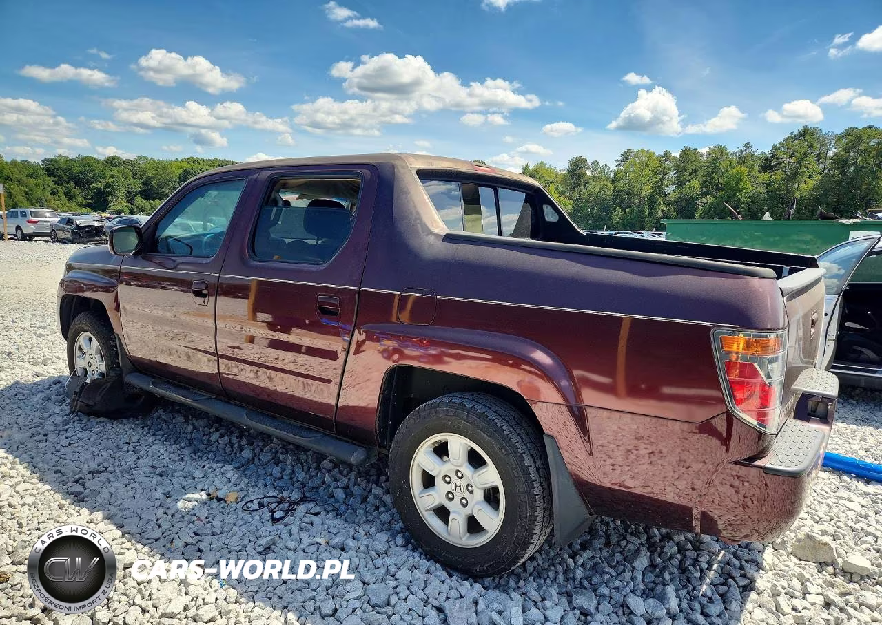 2007 Honda Ridgeline Rts VIN:2HJYK16487H526438 - 2