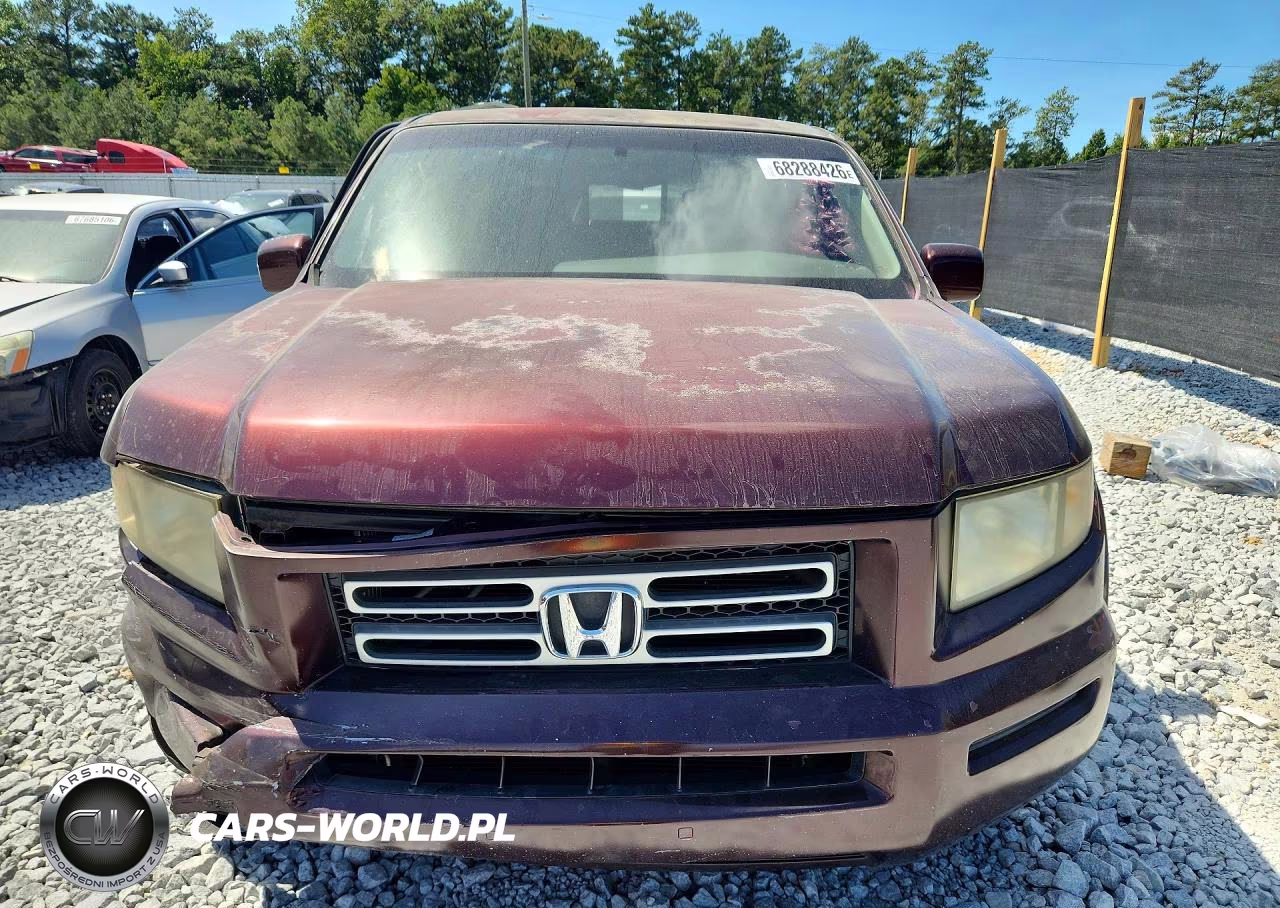 2007 Honda Ridgeline Rts VIN:2HJYK16487H526438 - 5