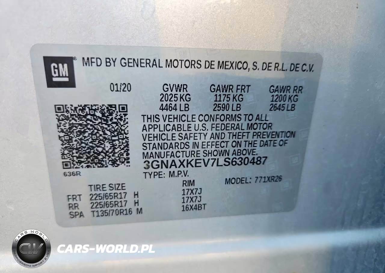 2020 Chevrolet Equinox Lt VIN:3GNAXKEV7LS630487 - 13