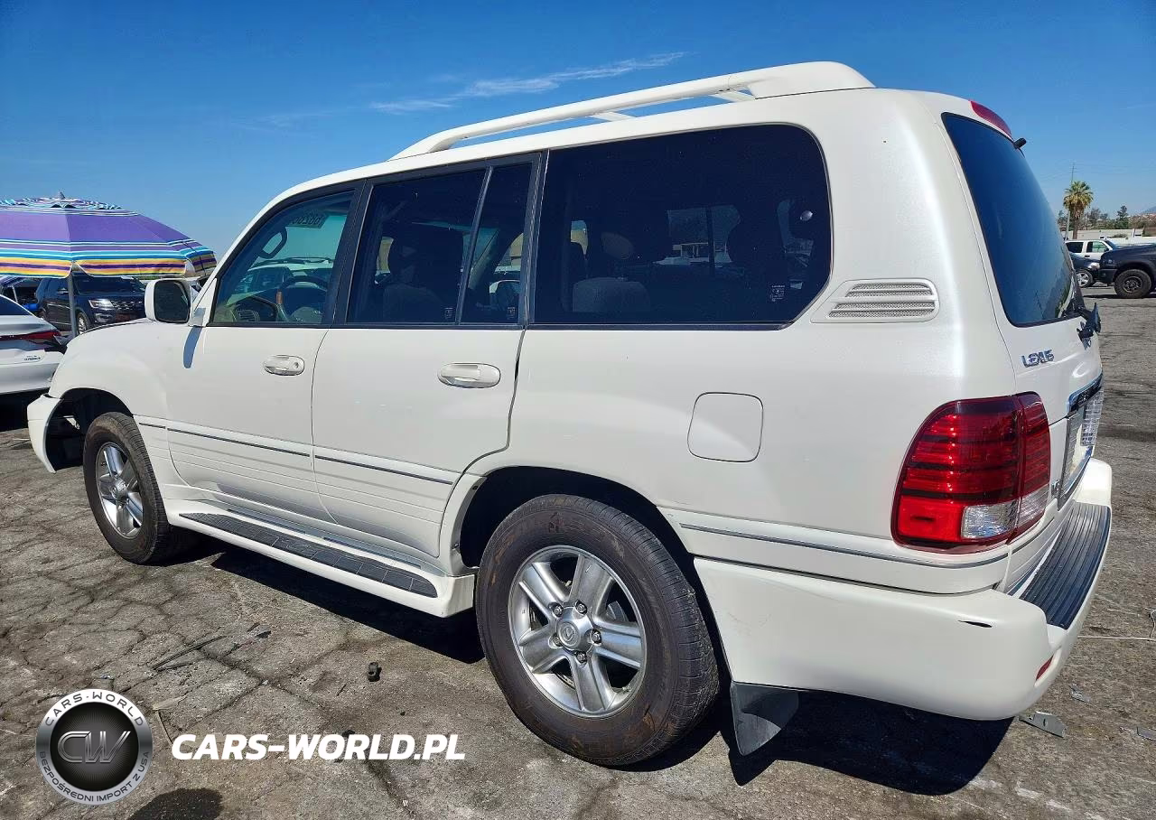 2006 Lexus Lx 470 VIN:JTJHT00W364018893 - 2
