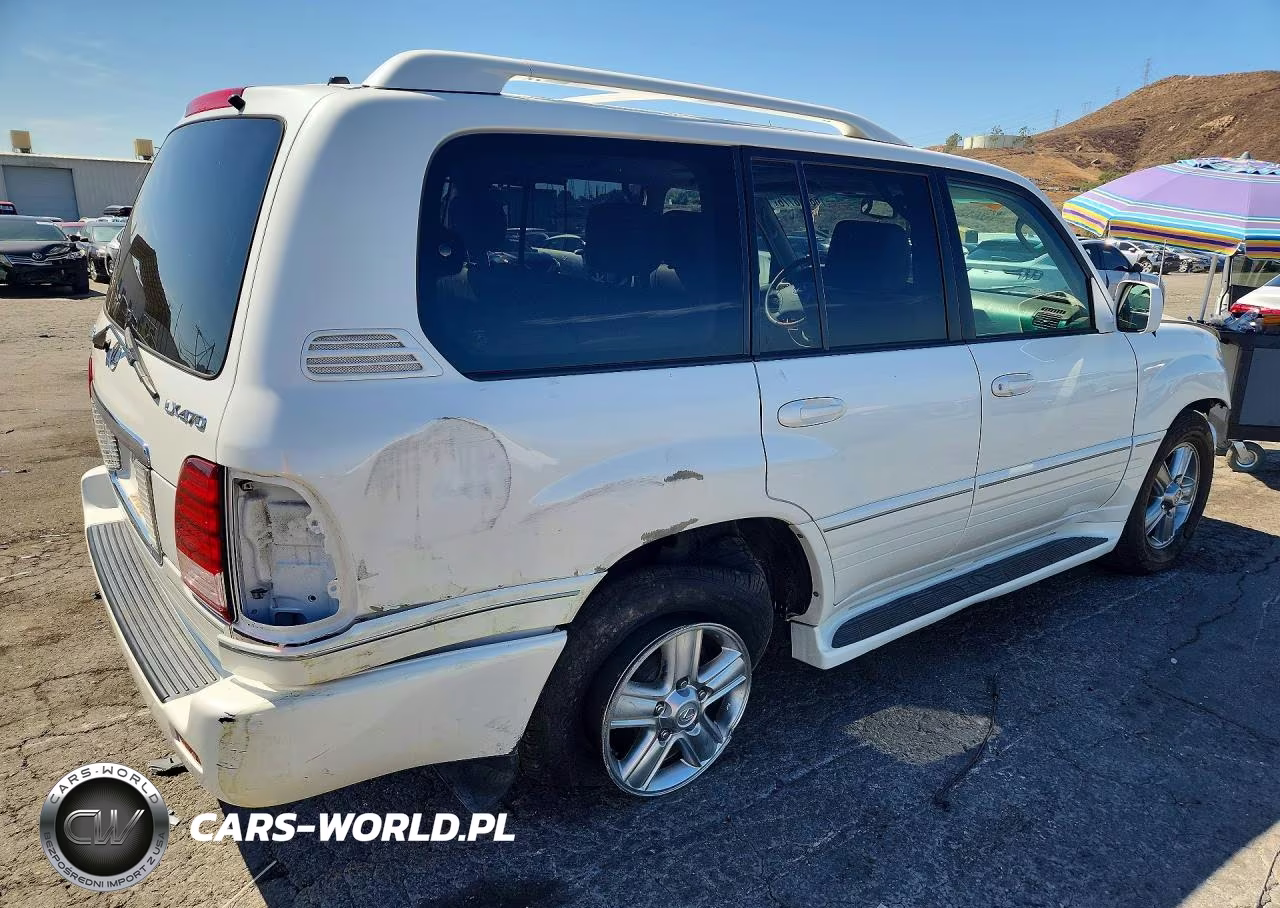 2006 Lexus Lx 470 VIN:JTJHT00W364018893 - 3