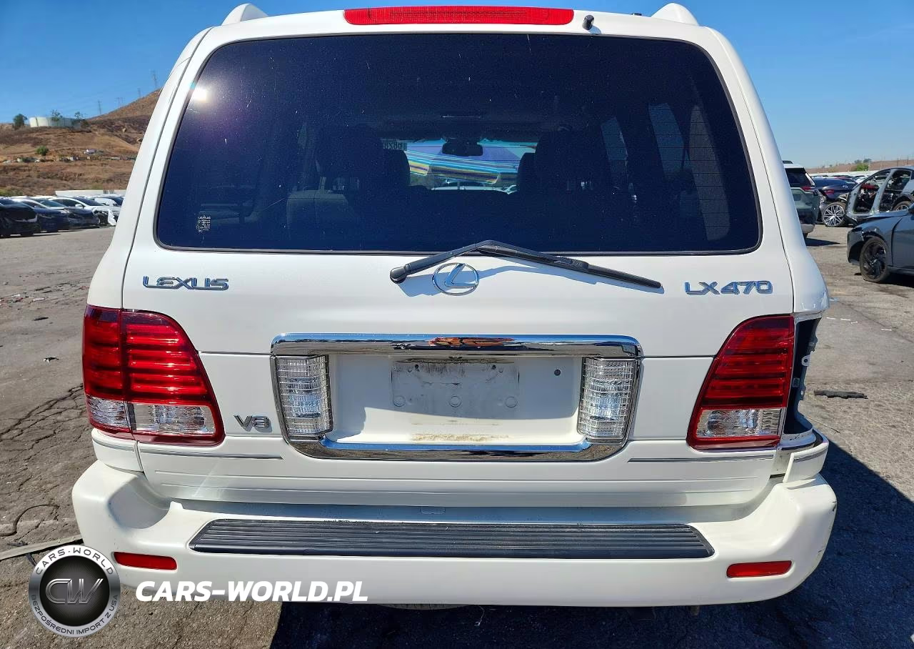 2006 Lexus Lx 470 VIN:JTJHT00W364018893 - 6