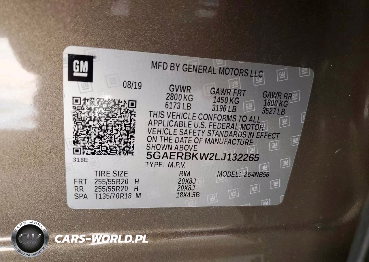 2020 Buick Enclave Essence VIN:5GAERBKW2LJ132265 - 13