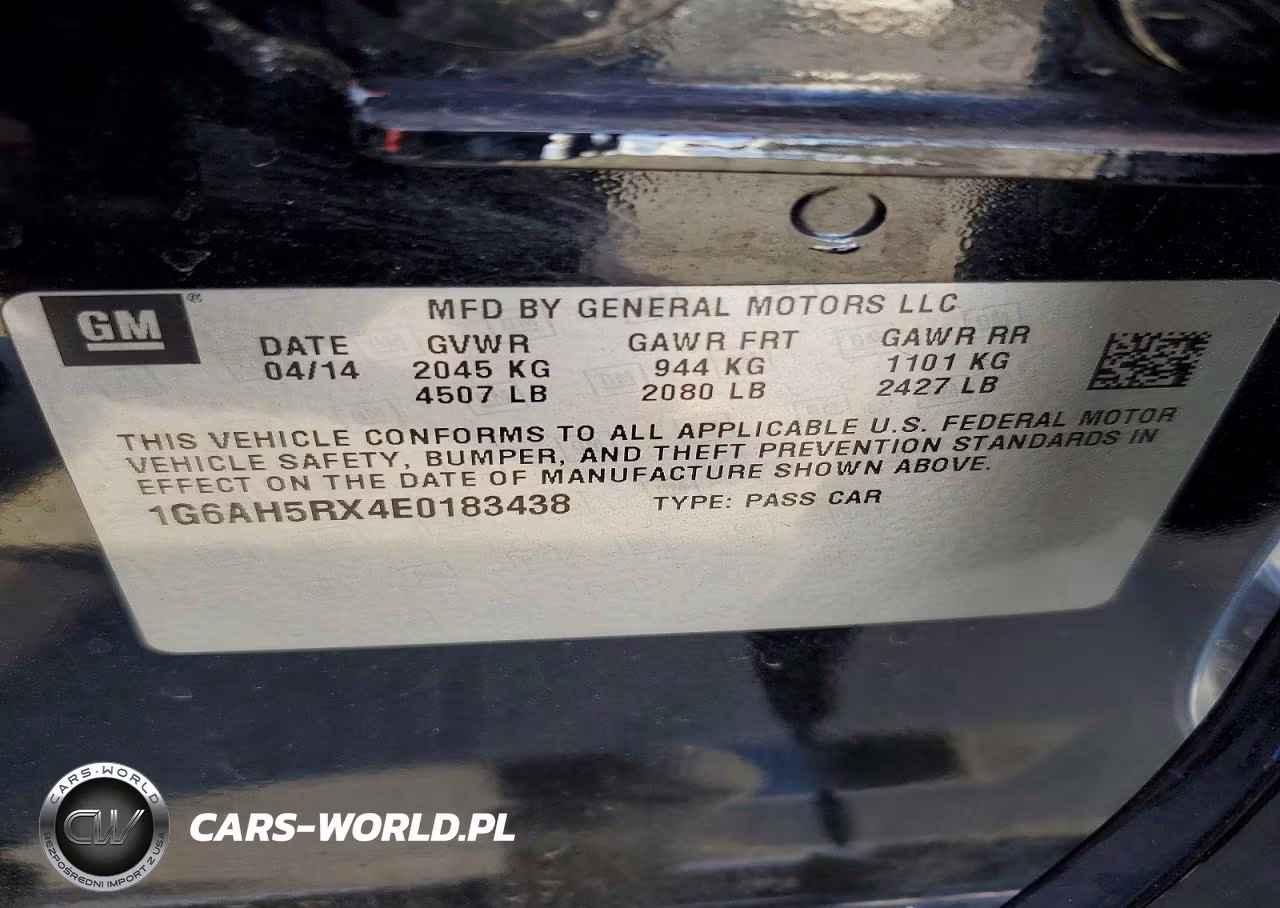 2014 Cadillac Ats Luxury VIN:1G6AH5RX4E0183438 - 12