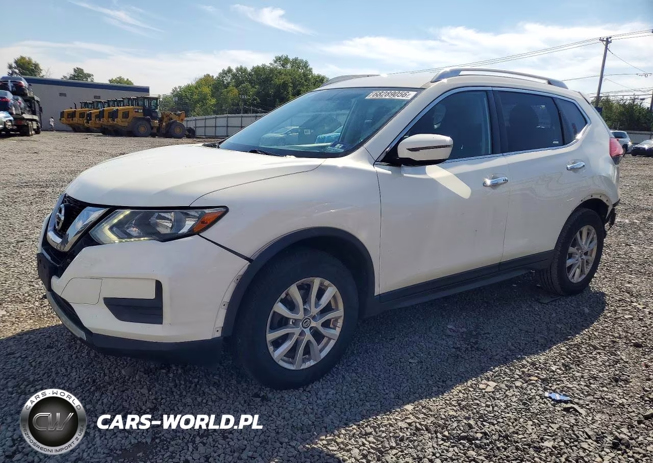 2017 Nissan Rogue Sv VIN:JN8AT2MT9HW149886 - 1