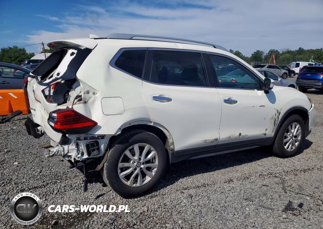 2017 Nissan Rogue Sv VIN:JN8AT2MT9HW149886 - 3