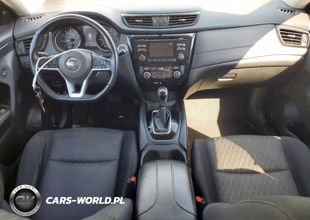 2017 Nissan Rogue Sv VIN:JN8AT2MT9HW149886 - 8