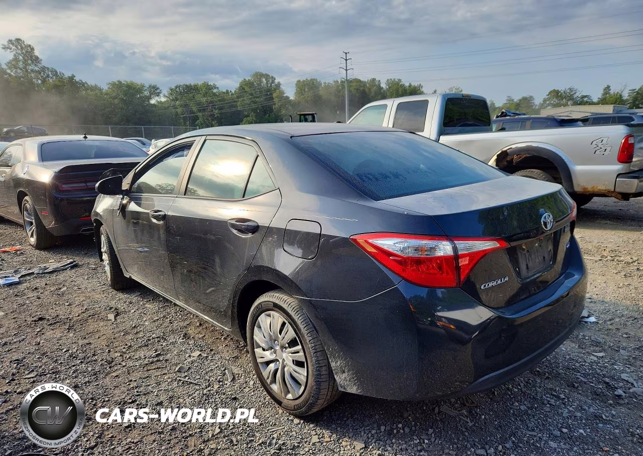 2015 Toyota Corolla Le VIN:2T1BURHE9FC480460 - 2