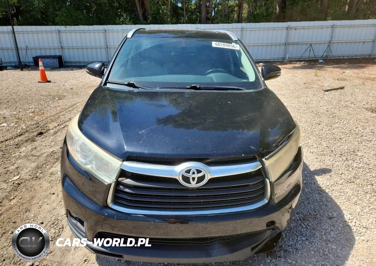 2016 Toyota Highlander Xle VIN:5TDKKRFH4GS507026 - 5