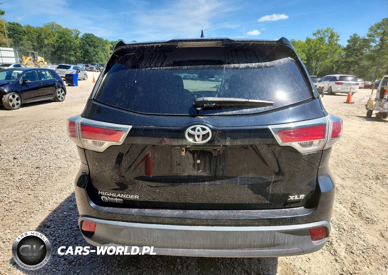 2016 Toyota Highlander Xle VIN:5TDKKRFH4GS507026 - 6