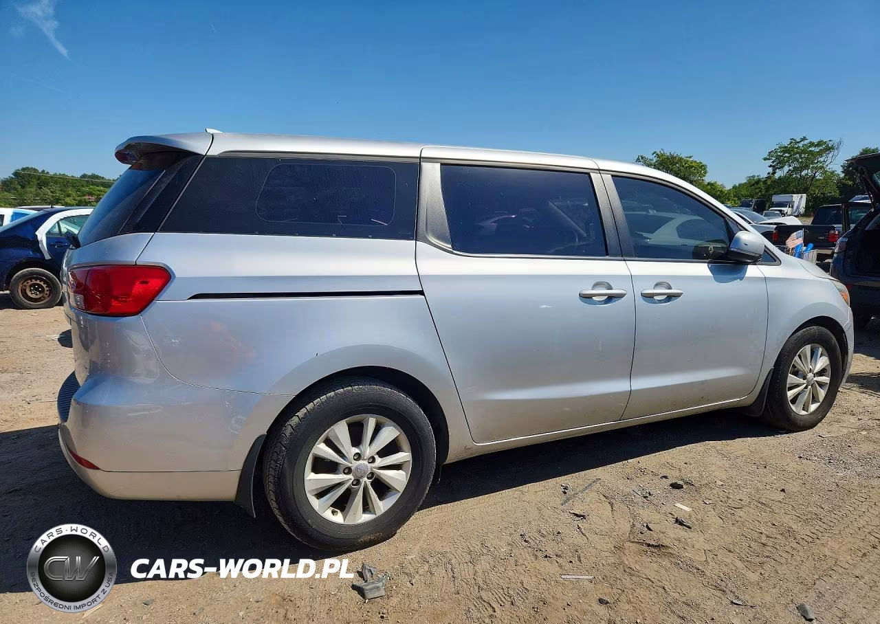 2016 Kia Sedona L VIN:KNDMA5C15G6150337 - 3