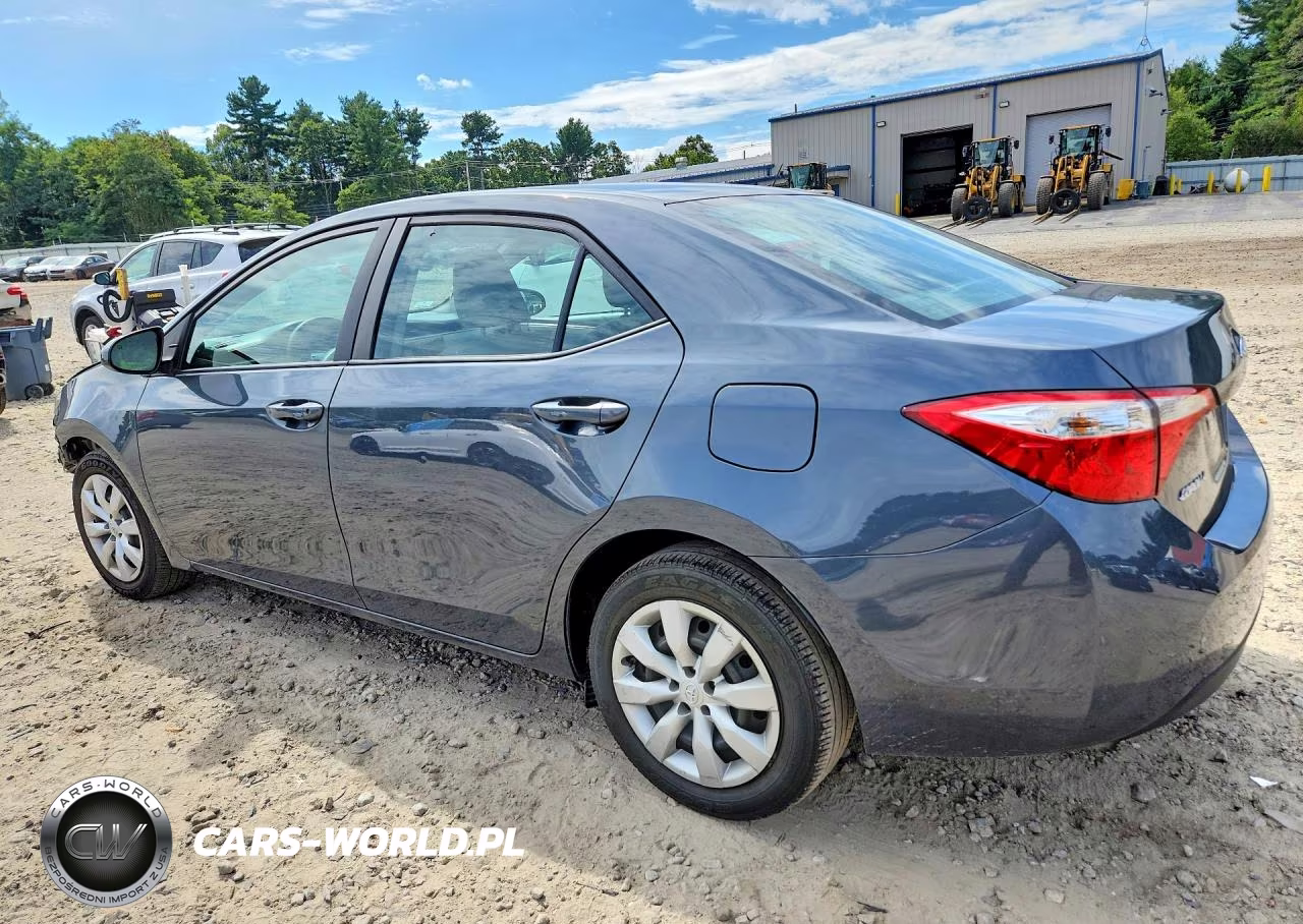 2015 Toyota Corolla Le VIN:2T1BURHE6FC312498 - 2