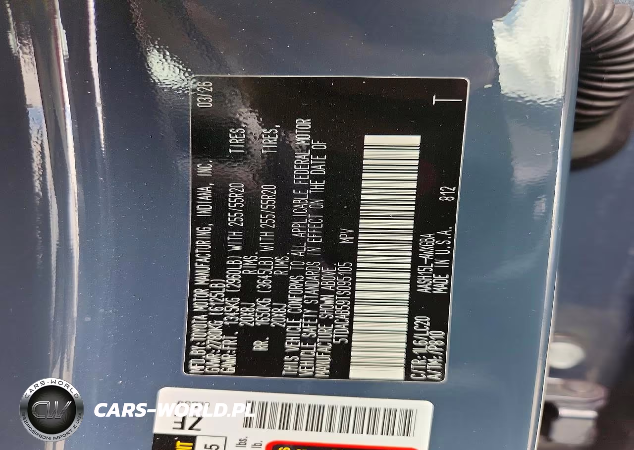 2026 Toyota Grand Highlander Hybrid Limited VIN:5TDACAB59TS095105 - 13