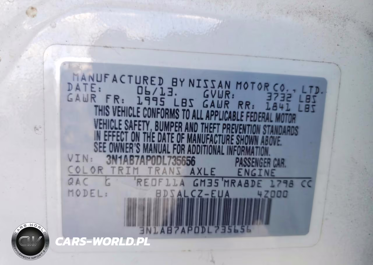 2013 Nissan Sentra S VIN:3N1AB7AP0DL735656 - 13
