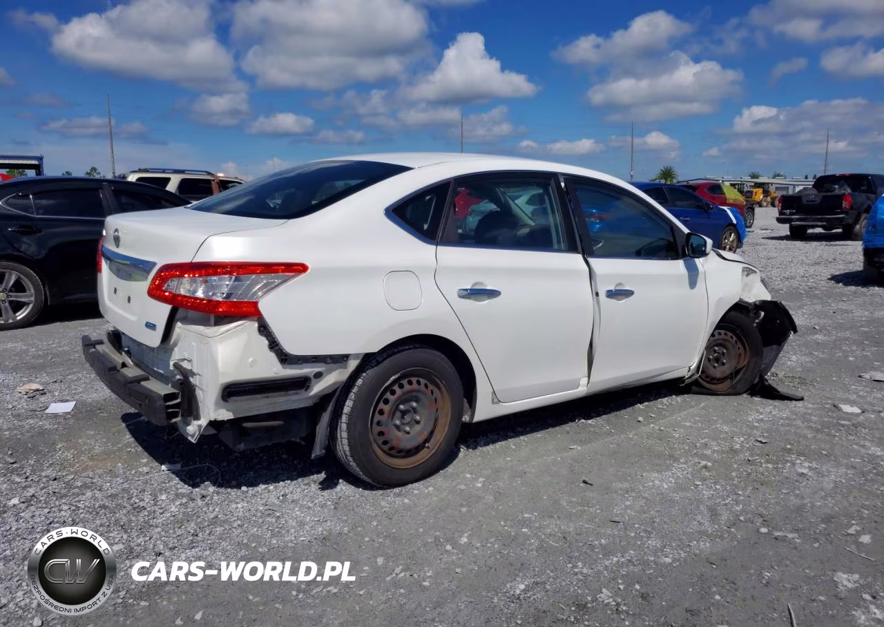 2013 Nissan Sentra S VIN:3N1AB7AP0DL735656 - 3