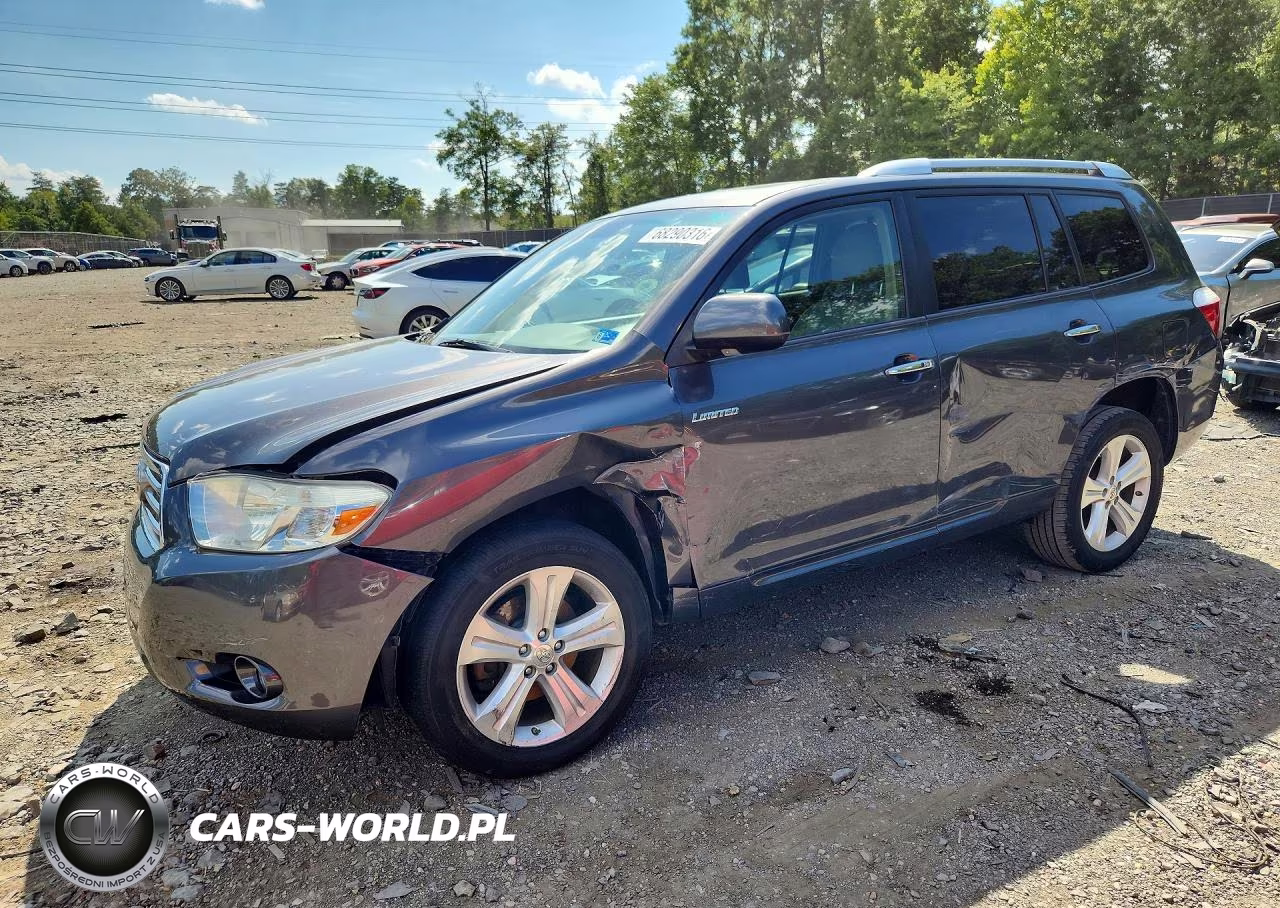 2008 Toyota Highlander Limited VIN:JTEES42A482107139 - 1