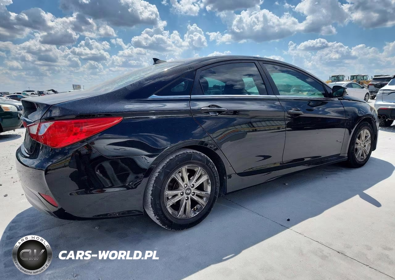 2014 Hyundai Sonata Gls VIN:5NPEB4AC1EH822784 - 3