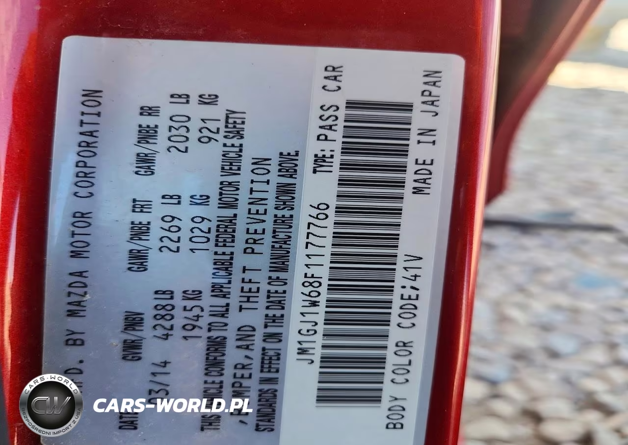 2015 Mazda 6 Grand Touring VIN:JM1GJ1W68F1177766 - 12