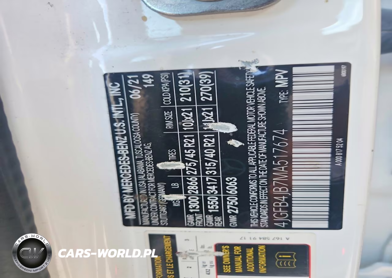 2021 Mercedes-Benz Gle 350 VIN:4JGFB4JB7MA517674 - 12
