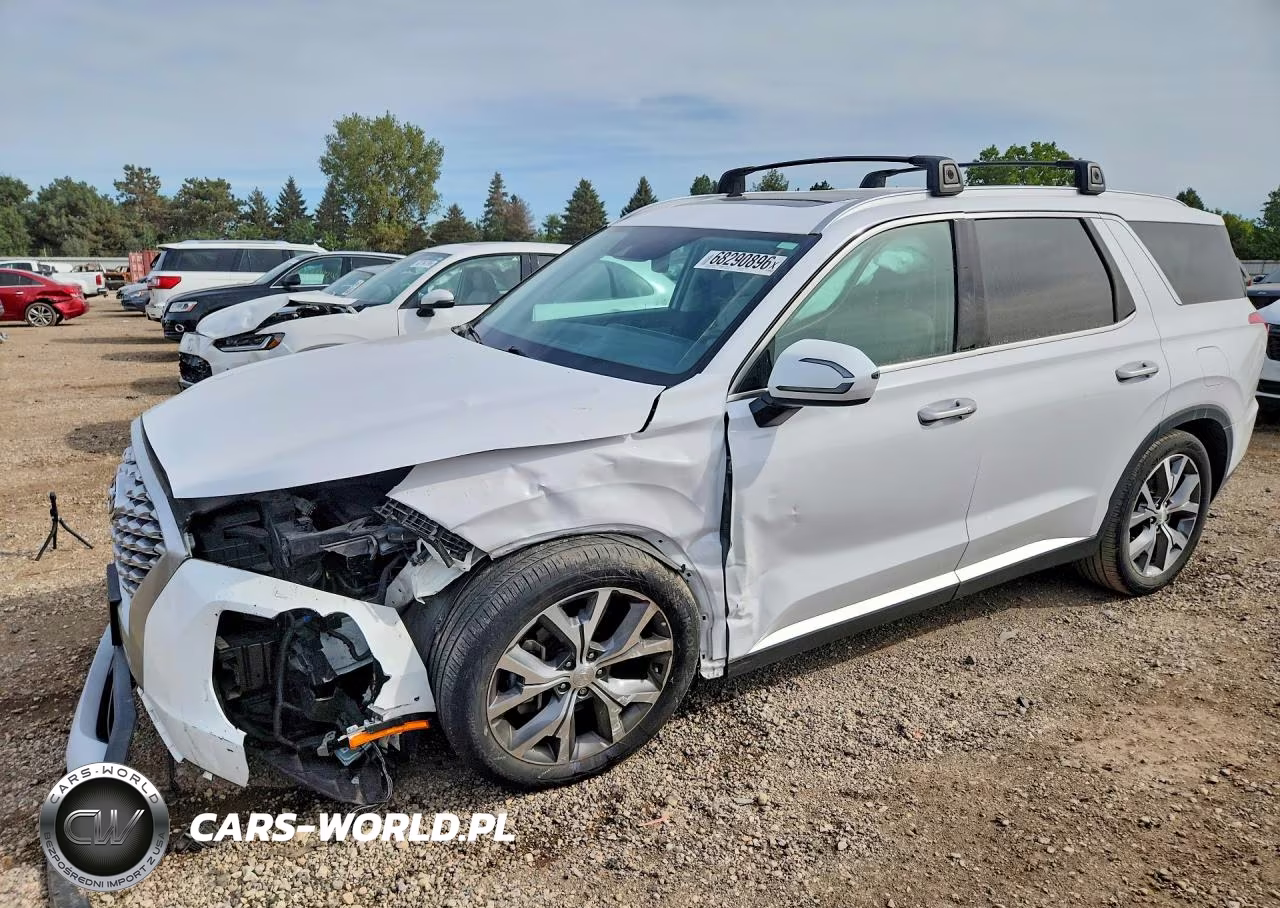 2022 Hyundai Palisade Sel VIN:KM8R4DHEXNU467084 - 1