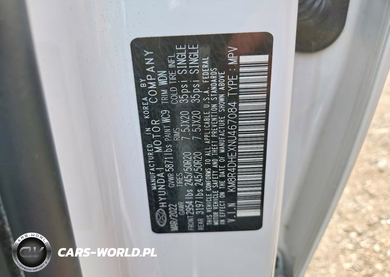 2022 Hyundai Palisade Sel VIN:KM8R4DHEXNU467084 - 13