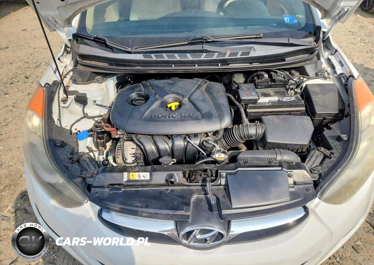 2013 Hyundai Elantra Gls VIN:5NPDH4AE2DH310851 - 11