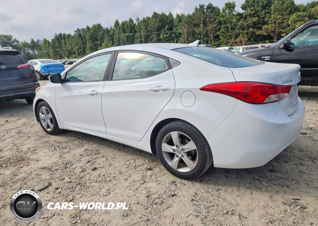 2013 Hyundai Elantra Gls VIN:5NPDH4AE2DH310851 - 2
