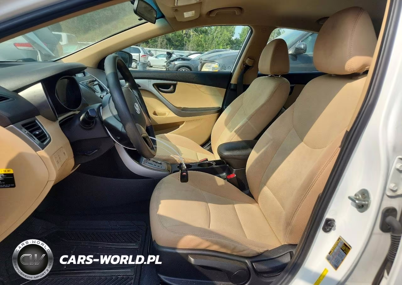 2013 Hyundai Elantra Gls VIN:5NPDH4AE2DH310851 - 7