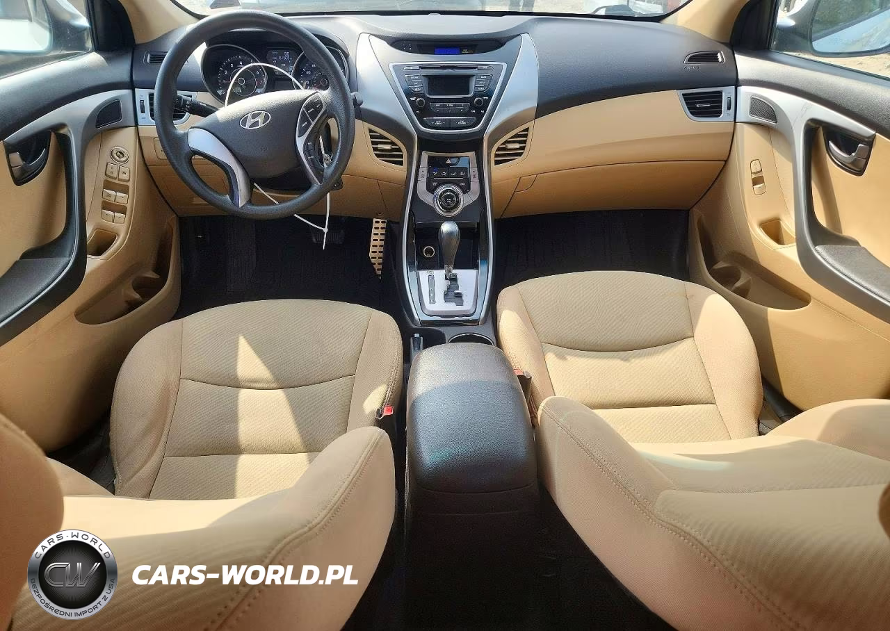 2013 Hyundai Elantra Gls VIN:5NPDH4AE2DH310851 - 8