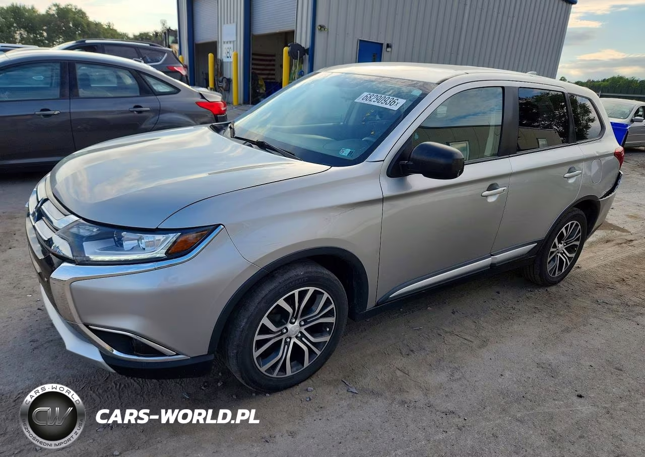 2018 Mitsubishi Outlander Es VIN:JA4AD2A33JJ001906 - 1