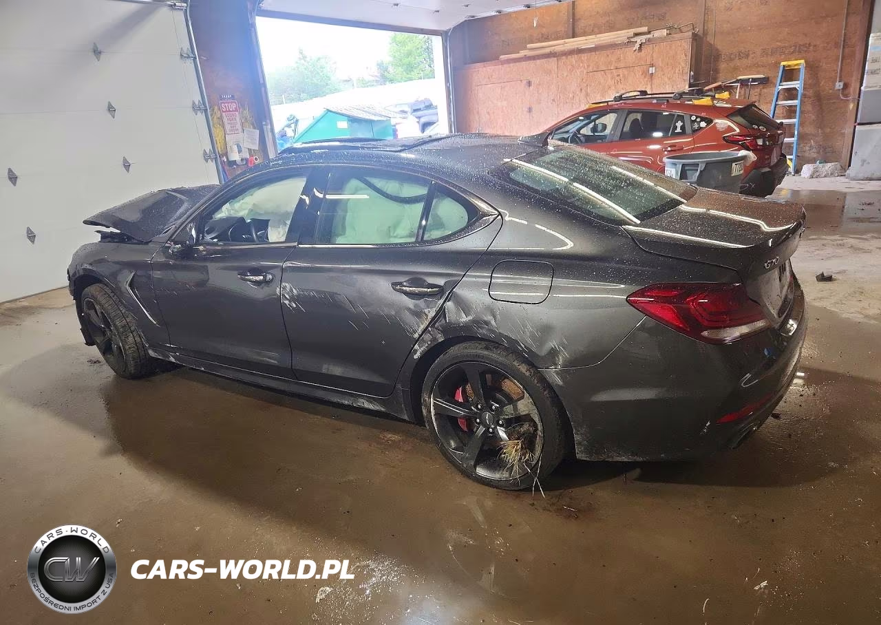 2019 Genesis G70 3.3T Advanced VIN:KMTG34LE5KU031729 - 2
