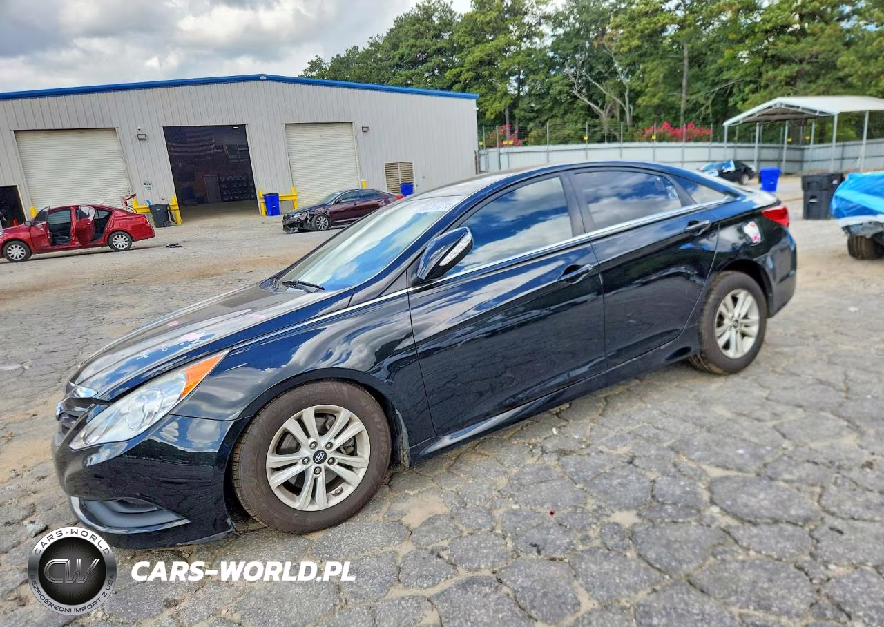 2014 Hyundai Sonata Gls VIN:5NPEB4AC3EH848951 - 1