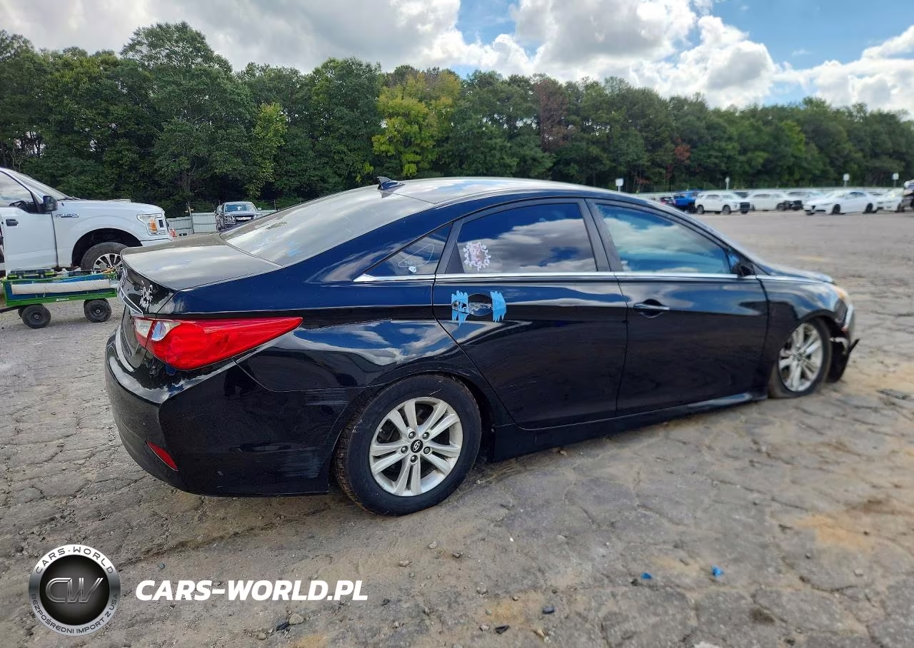 2014 Hyundai Sonata Gls VIN:5NPEB4AC3EH848951 - 3
