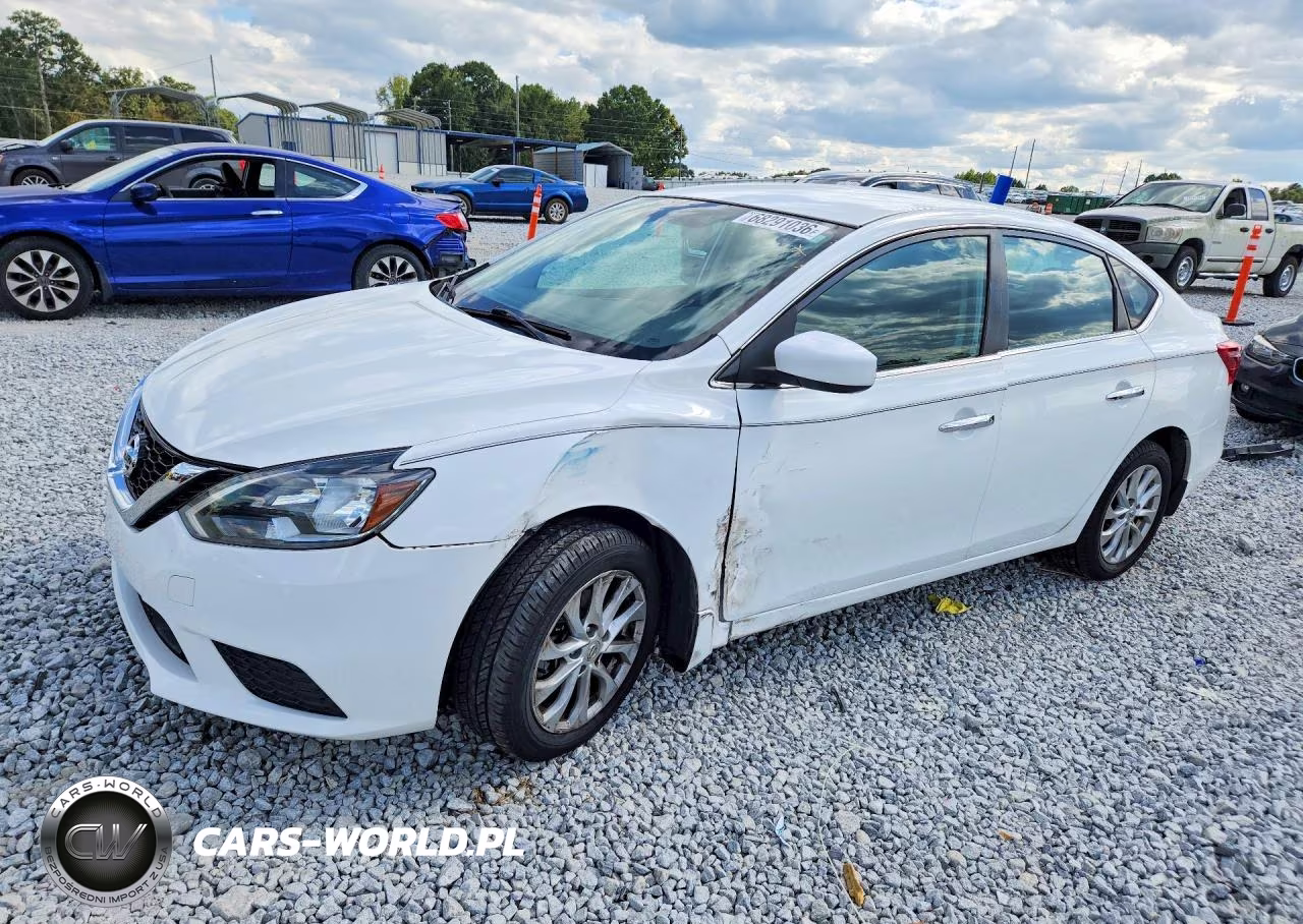 2019 Nissan Sentra S VIN:3N1AB7AP4KY211426 - 1