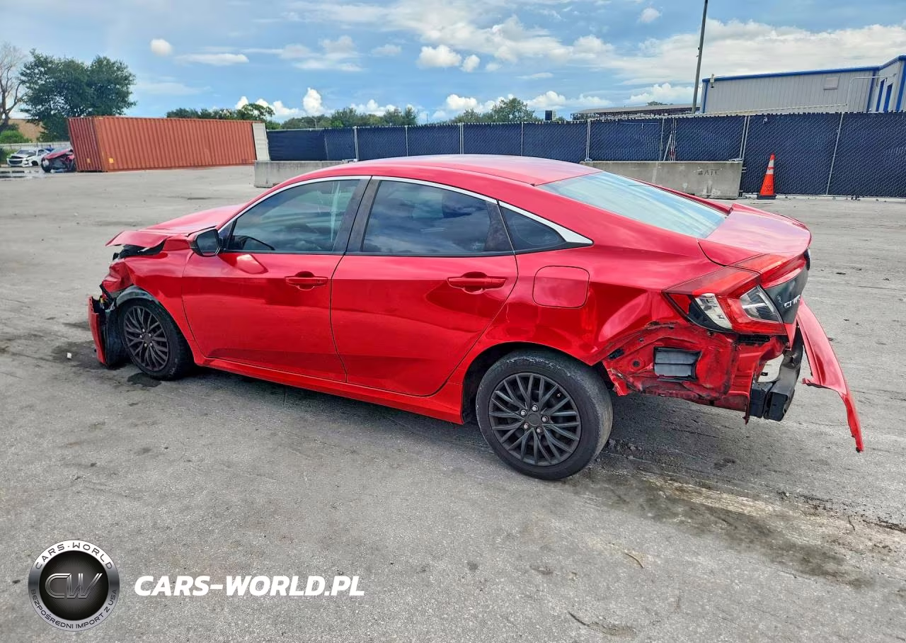 2018 Honda Civic Lx VIN:2HGFC2F55JH529457 - 2