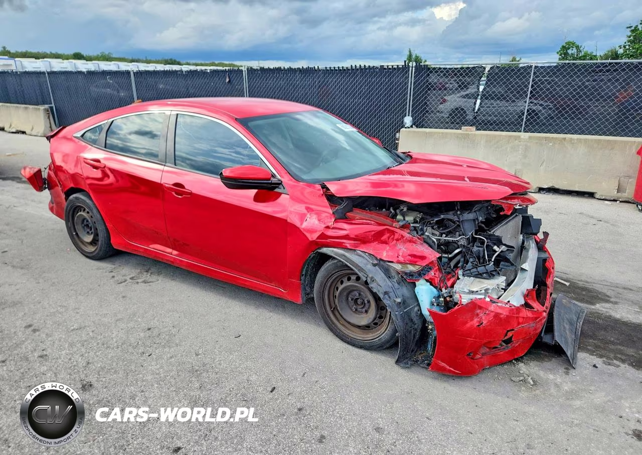2018 Honda Civic Lx VIN:2HGFC2F55JH529457 - 4