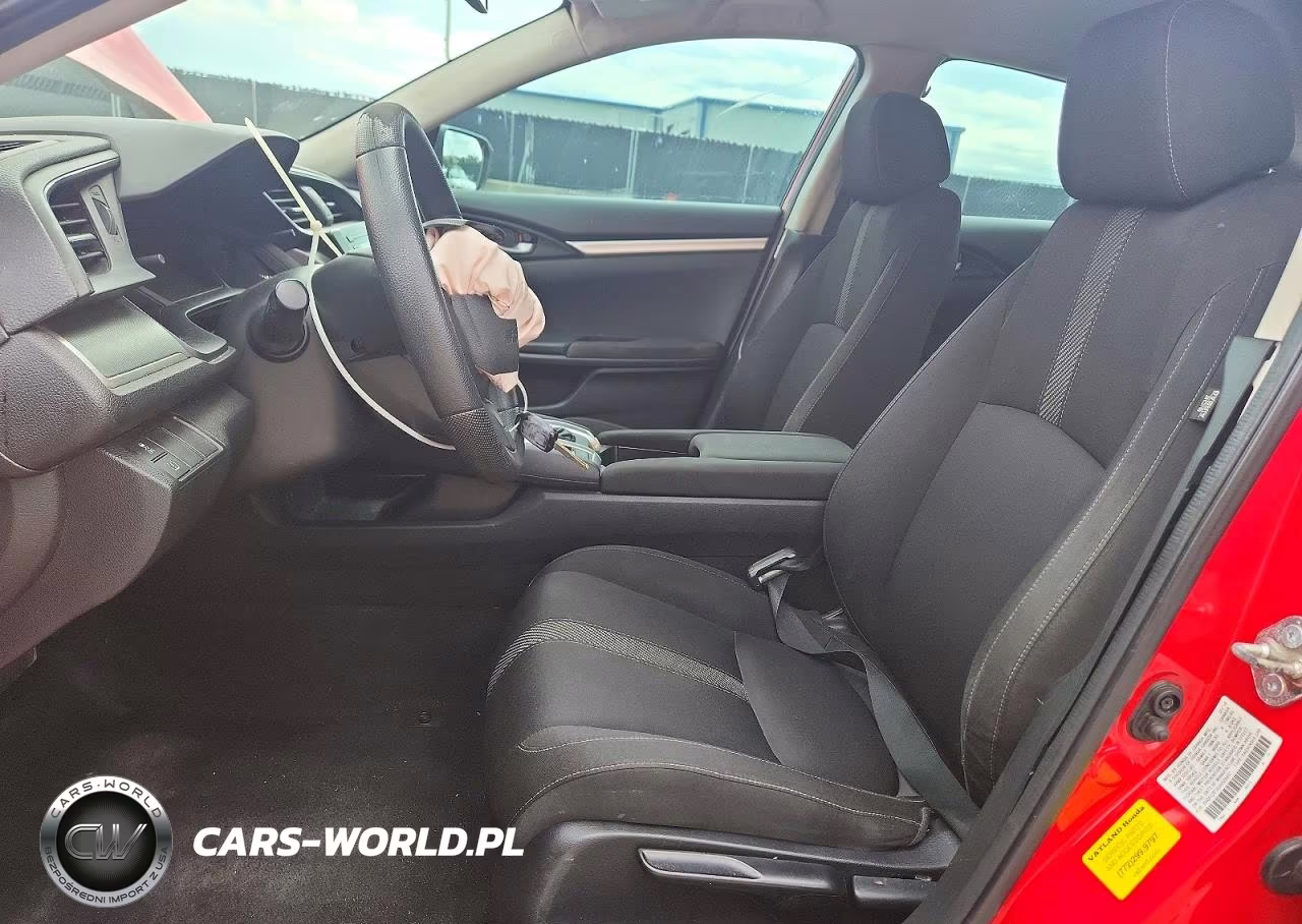 2018 Honda Civic Lx VIN:2HGFC2F55JH529457 - 8