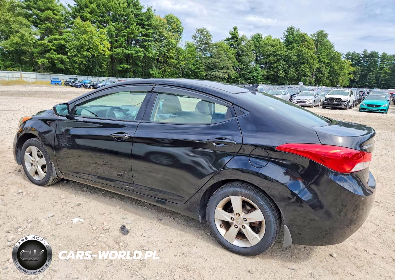 2013 Hyundai Elantra Gls VIN:5NPDH4AEXDH314811 - 2