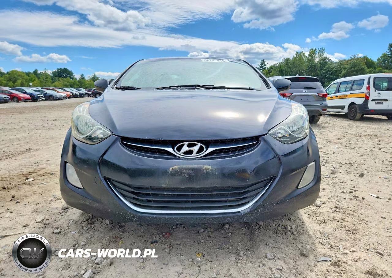 2013 Hyundai Elantra Gls VIN:5NPDH4AEXDH314811 - 5