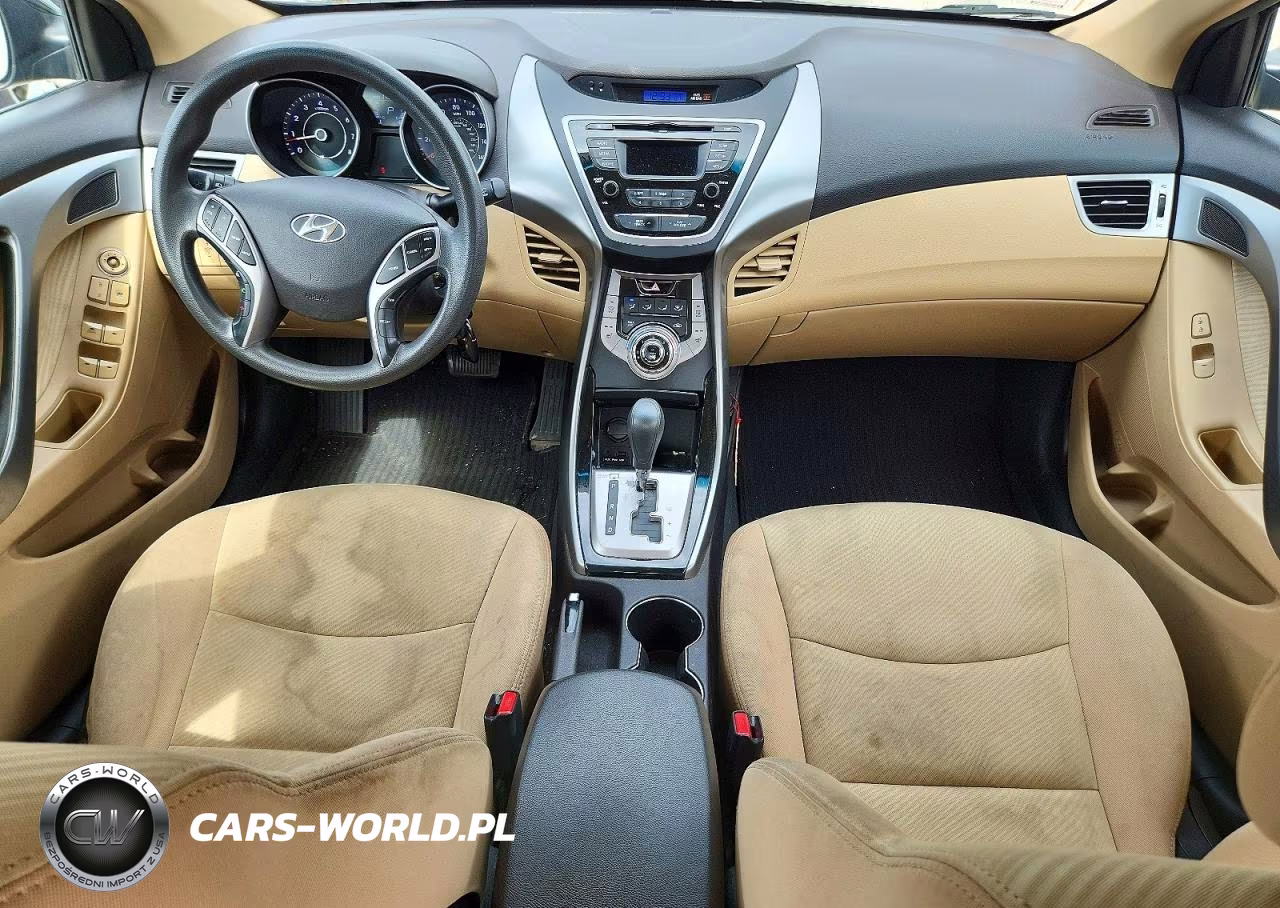 2013 Hyundai Elantra Gls VIN:5NPDH4AEXDH314811 - 8