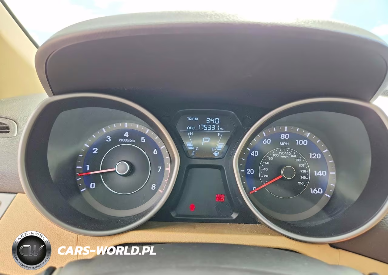 2013 Hyundai Elantra Gls VIN:5NPDH4AEXDH314811 - 9