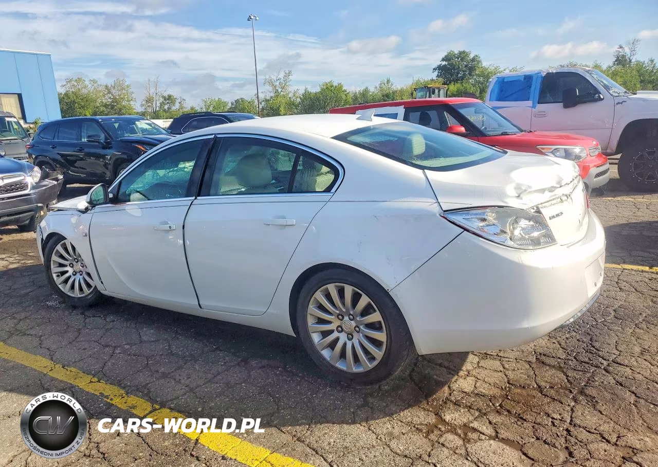 2011 Buick Regal Cxl VIN:W04GP5ECXB1131194 - 2
