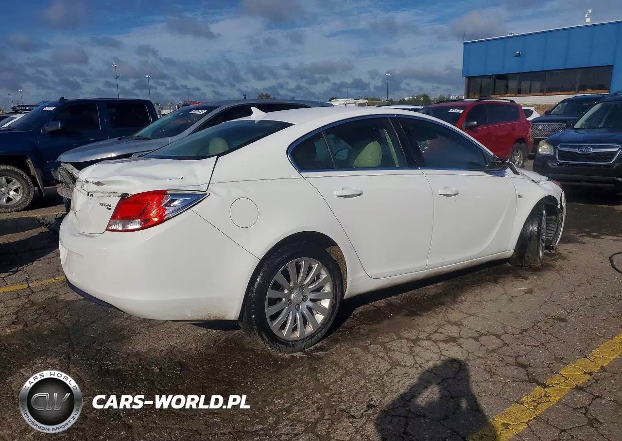 2011 Buick Regal Cxl VIN:W04GP5ECXB1131194 - 3