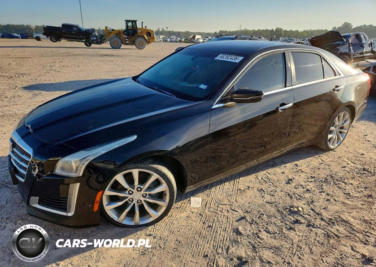 2015 Cadillac Cts VIN:1G6AP5SX8F0108997 - 1