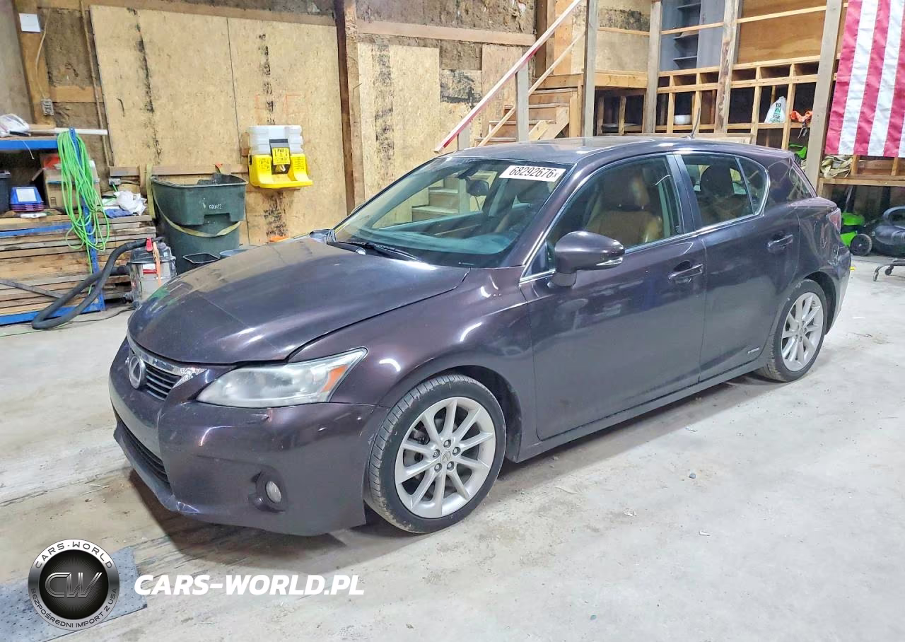 2012 Lexus Ct 200 VIN:JTHKD5BH8C2073489 - 1