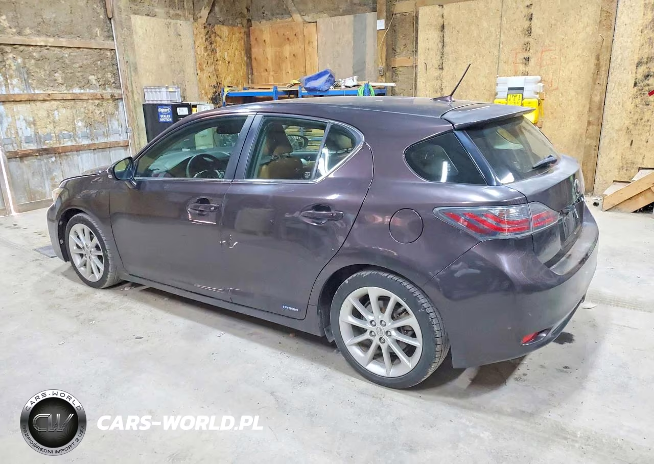 2012 Lexus Ct 200 VIN:JTHKD5BH8C2073489 - 2