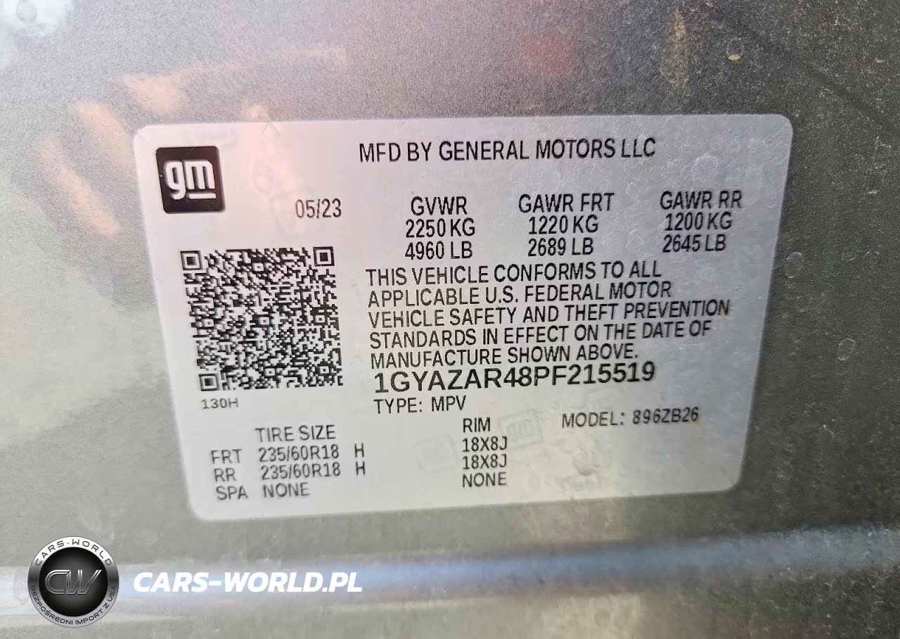 2023 Cadillac Xt4 Luxury VIN:1GYAZAR48PF215519 - 13