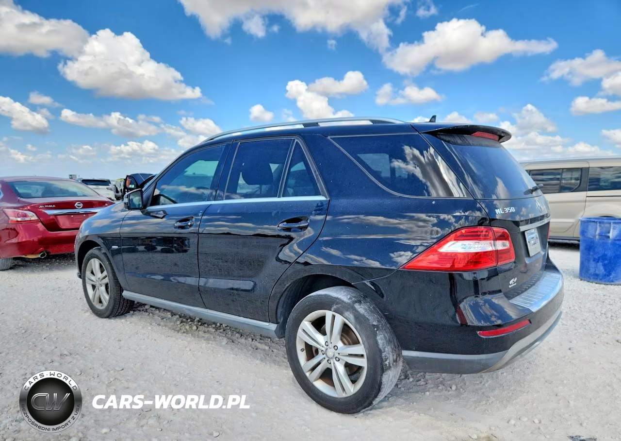 2012 Mercedes-Benz Ml 350 4Matic VIN:4JGDA5HB6CA017039 - 2