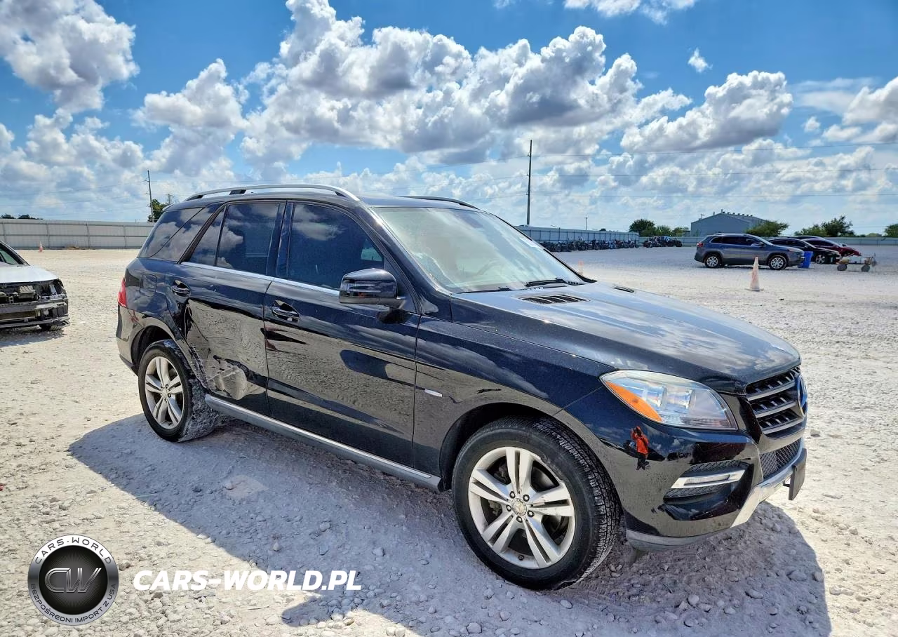 2012 Mercedes-Benz Ml 350 4Matic VIN:4JGDA5HB6CA017039 - 4